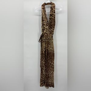 Reformation Leopard Print Maxi Dress